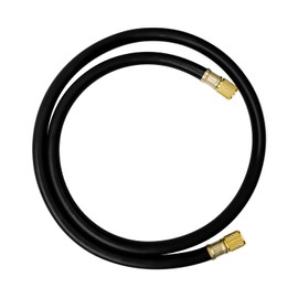 Replace HV1 3/8″ Vacuum Hose 5Ft Compatible with Most Refrigeration and Air Conditioning Equipment, 3/8″x 3/8″Fittings, 800 PSI Working Pressure, 4000 PSI Burst Pressure, Black