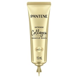 Pantene Intense Miracle Hair Treatment Repair Shots, Collagen For Damaged Hair Repair 3x15ml
