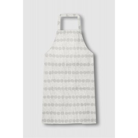 JAJU [JAJU] Drawing Dot Cotton Apron_90_Ivory