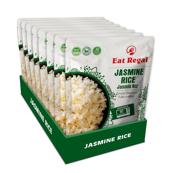 Eat Regal Thai Jasmine Rice In Hood & Tray, Ready