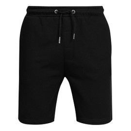 Love My Fashions Men's Shorts tarley Fleece Jogging Sweat Shorts with Pockets Jogger Shorts Men Drawstring Comfy Jersey Shorts for Men UK Black