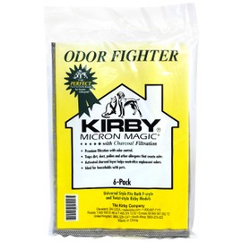 Kirby Odor Fighter Charcoal Filter Bag 6 Pack Disposible Vacuum