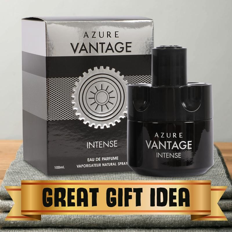 Azure Vantage Intense Eau De Parfume Natural Spray Cologne For