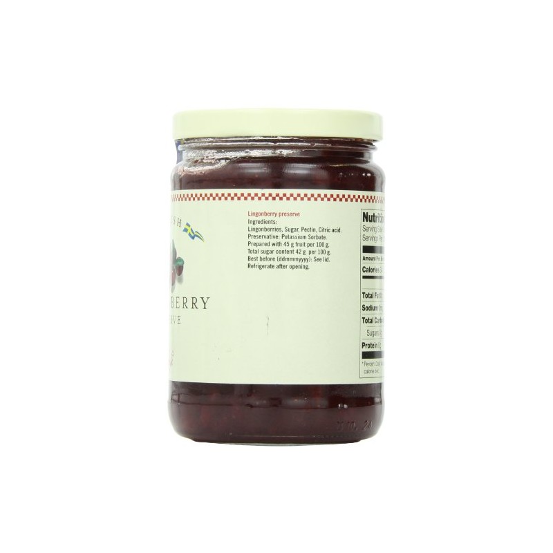 Swedish Lingonberry Preserves (14 ounce)