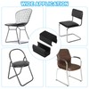 PATIKIL 8 Pcs Rectangular U Shaped Chair Leg Caps with