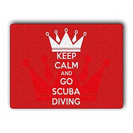 Makoroni - Keep Calm and GO Scuba Diving - Jigsaw Puzzle 252 pcs, DesU15