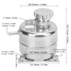 2.5L Radiator Coolant Expansion Tank with Cap Accessory Replacement for