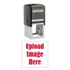 Infusion 1.625" x 1.625" Custom, Large, Square Self-Inking Logo Stamp,