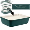 Country Kitchen Nonstick Stackable Bakeware Set - Deluxe Heavy Duty,
