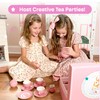 Jewelkeeper Tea Set for Little Girls - 14-Piece Porcelain Tea