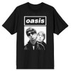 Oasis Noel and Liam Boxed Photo T Shirt Black