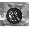 JL Spare Tire Cover Lab Labrador Retriever Gun Dog Hunter