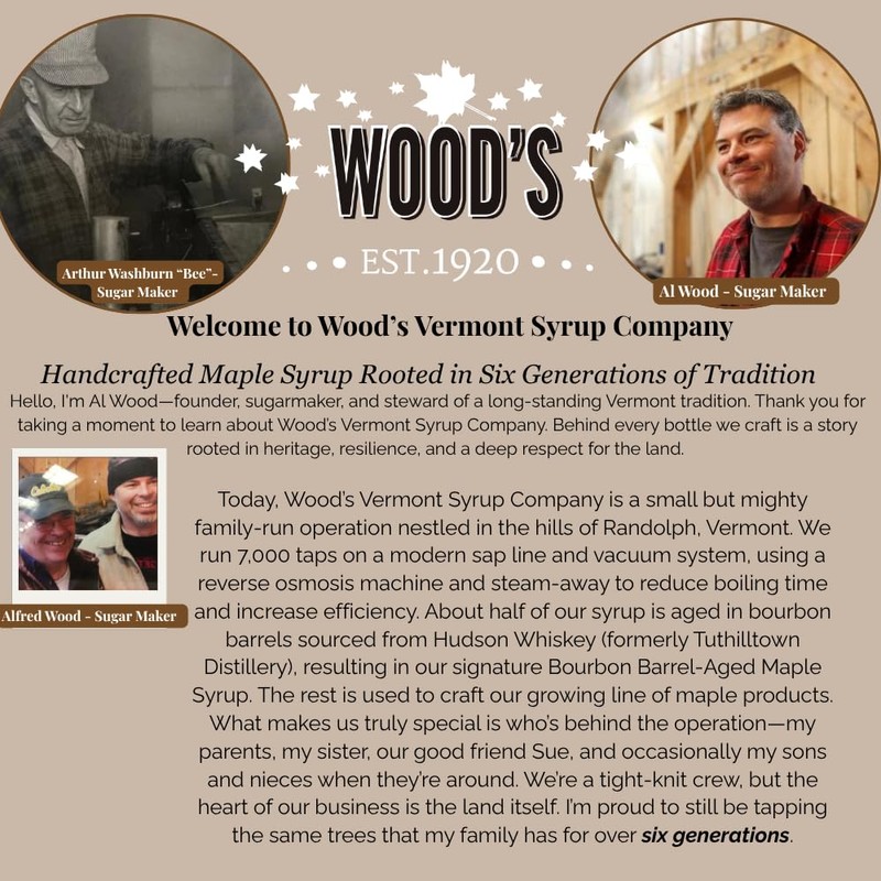 Wood’s Smoked Maple BBQ Sauce – Sweet & Smoky Small-Batch