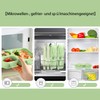 Bento Box, Meal Prep Container - 3 Compartment Food Container