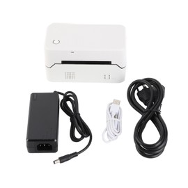 Thermal Label Printer USB 203dpi 40-80mm Printing Width Shipping Label Printer Compatible with for WinXP for Win2003