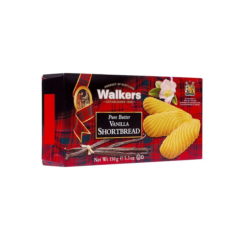 Walkers Shortbread Vanilla 5.3 OZ (Pack of 12) 12