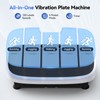 HTM Vibration Plate Exercise Machine - 330lbs Weight Capacity, 120
