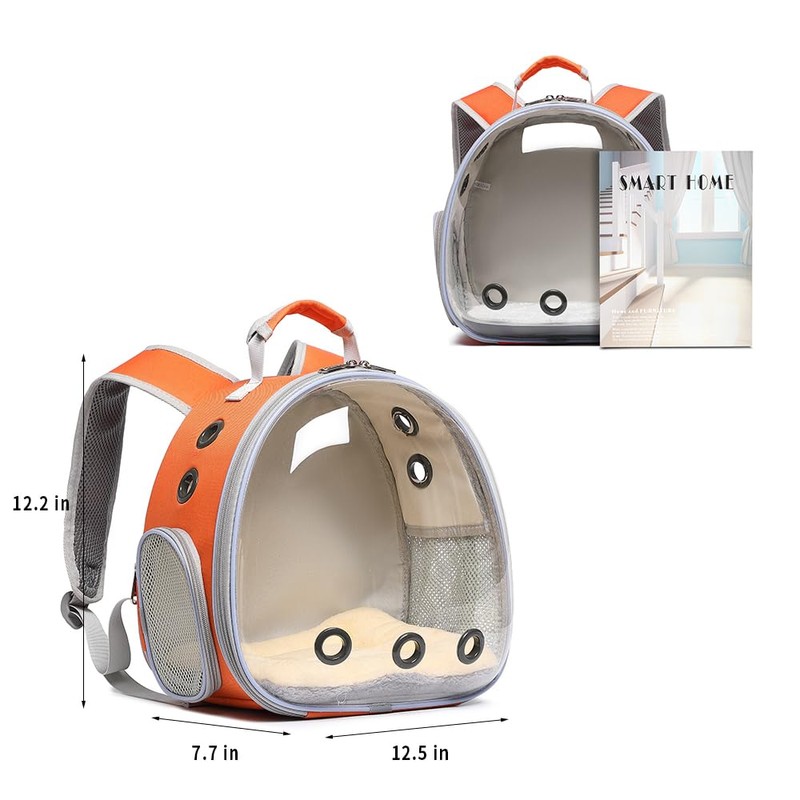 Bunny Carrier, Guinea Pig Carrier,Small Animal Carrier Backpack for Rabbit,Bearded
