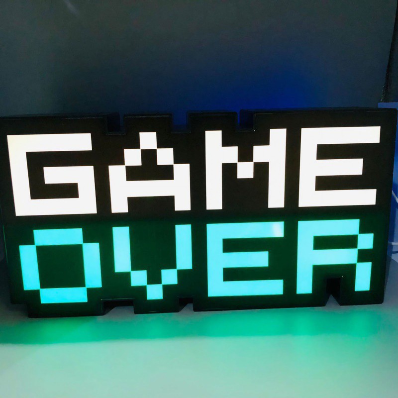 Phonation Game Icon Light Colorful Small USB Charging Luminous Word