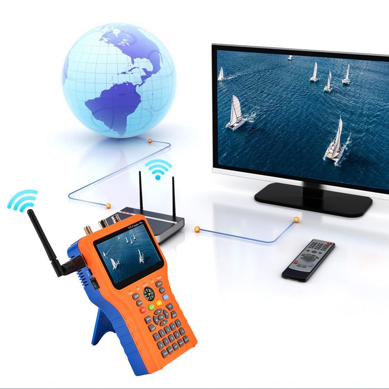 Satellite Finder V8 FINDER PRO2 FTA DVB S2 S2X Signal