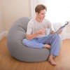 Inflatable Lounge Chair Bean Bag Chair Portable Sofa Couch for