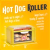Nostalgia Oscar Mayer Extra Large Countertop 8 Hot Dog Roller