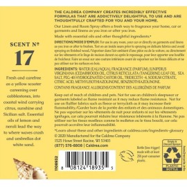 Caldrea Linen & Room Spray Air Freshener, Made with Essential Oils, Plant-Derive