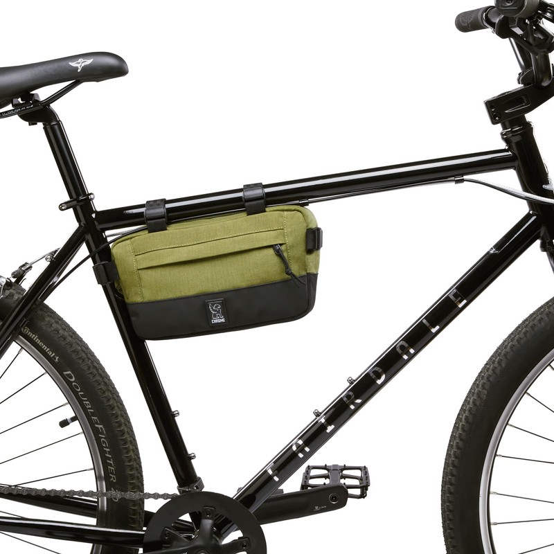 Chrome Doubletrack Bike Small 2 Frame Bag 27 cm Olive