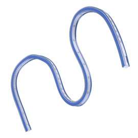 Flexible Curve Ruler Plastic Blue White Curve Flex Design Ruler for Engineering Drawing Design Graphics, Bend Flex Ruler Inches and Centimeters Measurements Flexible Ruler 60cm (24inch)