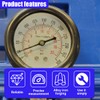 Tuxihapp 9PCS Petrol Engine Cylinder Compression Tester Kit with Spark