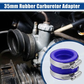 QUARKZMAN 35 mm ID Blue Carburettor Adaptor Intake Pipe Interface – Pack of 1
