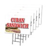 Cuban Sandwich 5 Pack of 18" x 24" Yard Sign