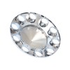 XIUHUA Chrome ABS Front Axle Wheel Cover for Semi Truck