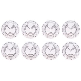 8Pcs Pregnancy Wheel Badge Card, Pregnancy Wheel Due Date Calculator for Doctors Midwives Nurses Pregnant Patients