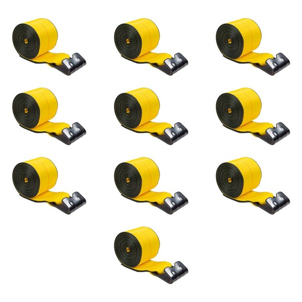 Mytee Products Winch Straps 4" x 20' Yellow Heavy Duty