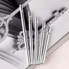 sansheng 90pcs Wind Chime Tubes for Home Garden Outdoor Hanging