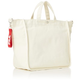 Fila Tote Bag, Snoopy Collaboration, PEANUT Brand, Canvas, 2-way, Lightweight, Lightweight, Crossbody Bag, Shoulder Side Bag, Cotton, Sports, Travel Bag, Junior High School Students, Adults, Stylish,