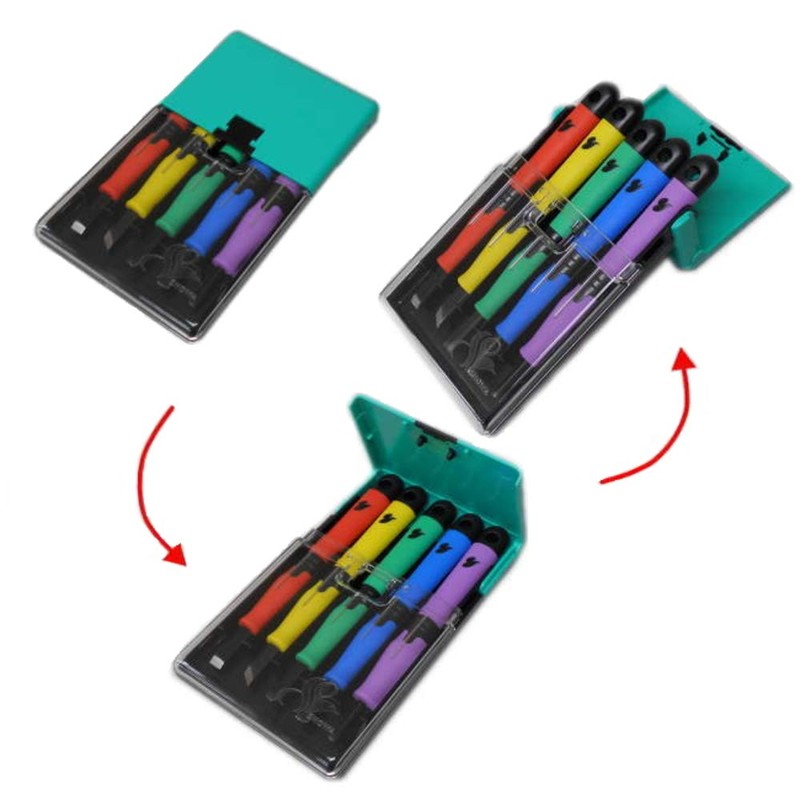 Chisel Set, Dynamic 5-piece Set, Color (Right-Handed)