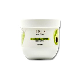 Iris Soothing Avocado Body Butter - Calm and Hydrate | Replenish Dry and Irritated Skin | 180g