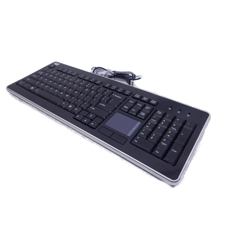ADESSO AKB-440UB SlimTouch Desktop Keyboard with Integrated Touchpad and Multimedia