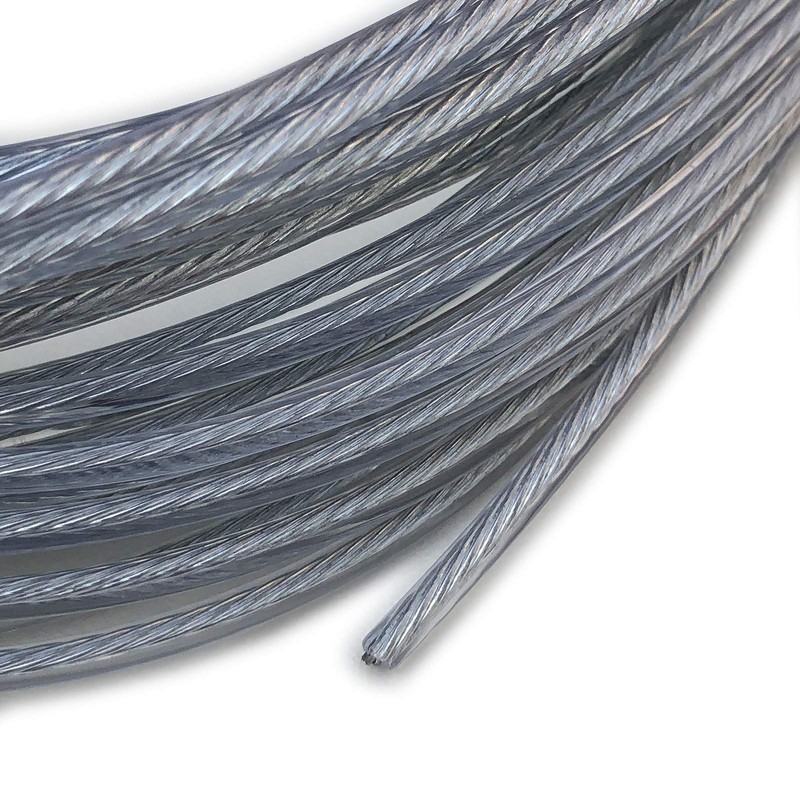 Wire tension rope for pool tarpaulins, diameter 2 mm, length
