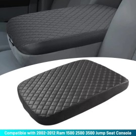 Unbranded Bench Seat Center Console Lid Armrest Cover Elbow Fits 2002-2012 Dodge RAM 1500