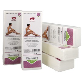 Kosmetex Fleece Strips for Wax, Pack of 500, 20 cm for Hair Removal with Warm Wax and Sugar Paste