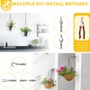joonnair 5 m DIY Metal Hanging Chain with 10 Eye