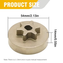 Anxingo 90618228 Chainsaw Drive Sprocket, Replacement for Dewalt DCCS620B DCCS620P1 DCCS670B DCCS670X1 DCCS690B DCCS690H1 DCCS690M1 Chainsaws