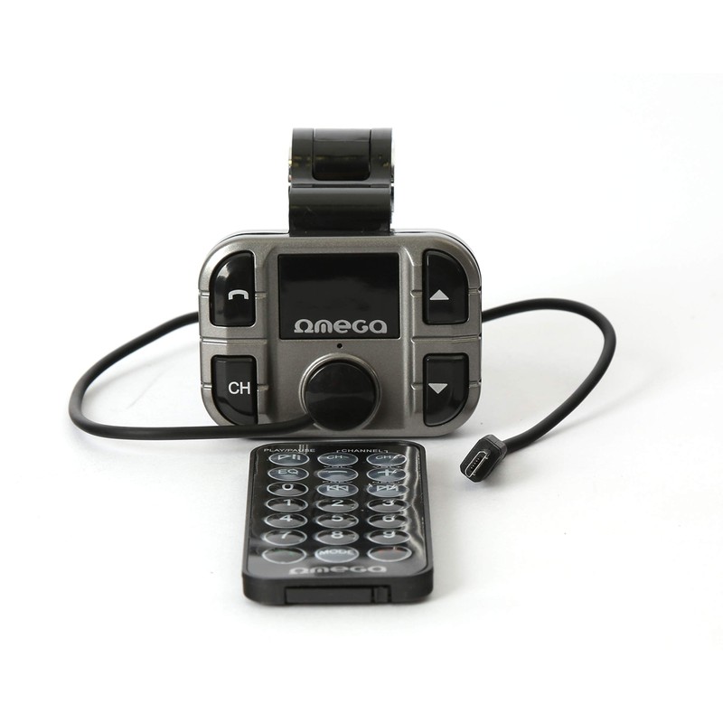 Omega Transmisor FM Coche Bluetooth LCD M/L USB