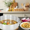 Alpine Cuisine Nonstick Aluminum Hot Pot Caldero with Glass Lid