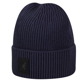 Kangol Patch Beanie - Navy/1SFM Navy, One Size