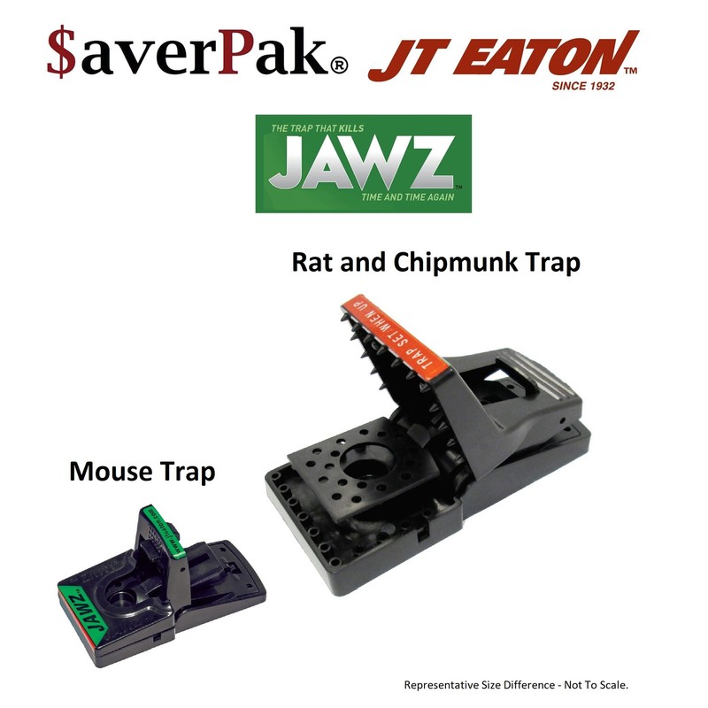 $averPak 4 Pack - Includes 4 JT Eaton Jawz Rat