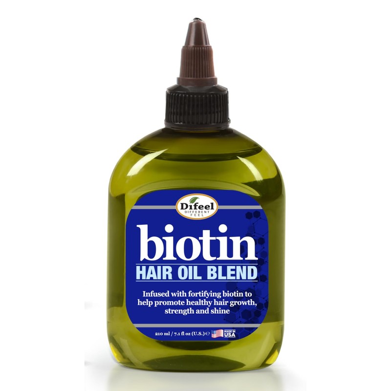 Difeel Aceite para el cabello con biotina premium 7.1 oz.